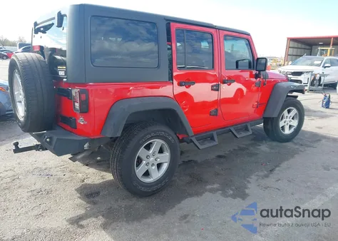 2016 Jeep Wrangler Unlimited Sport Rhd z USA, uszkodzony, nr VIN 1C4BJWKG6GL312383